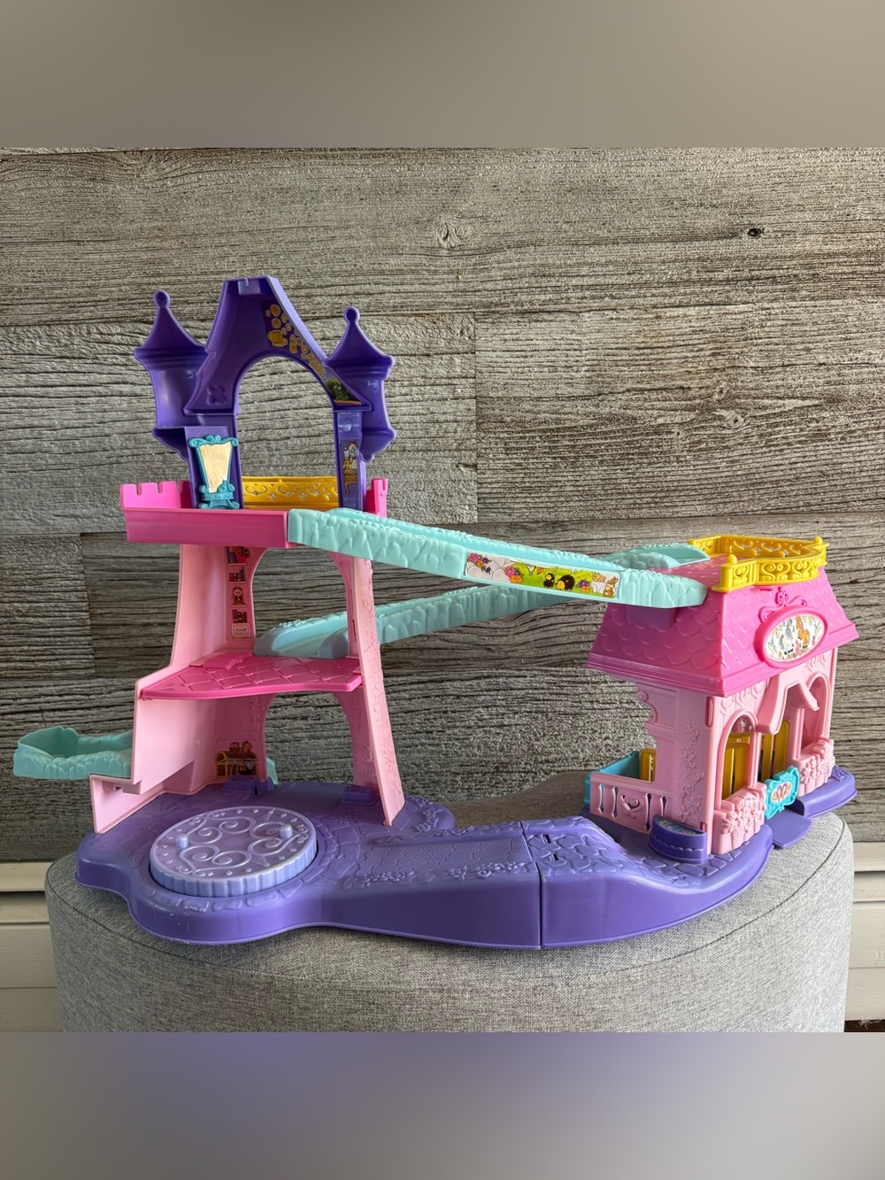 Fisher-Price Little People Disney Princess Klip Klop Castle Tested